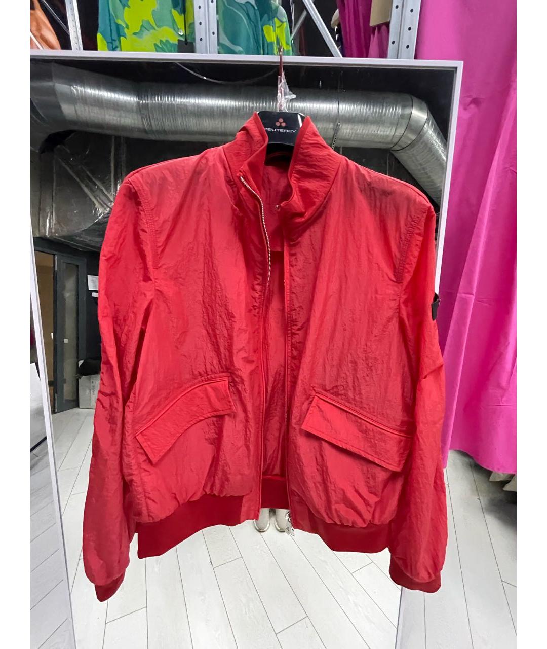 PEUTEREY Красная полиэстеровая куртка, фото 8