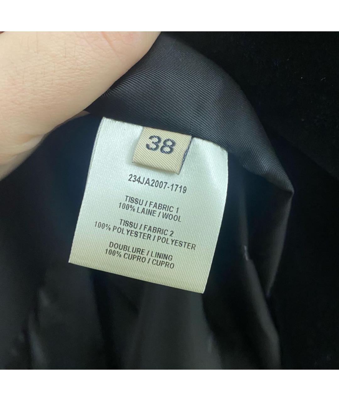 ALEXANDRE VAUTHIER Черный хлопковый жакет/пиджак, фото 3