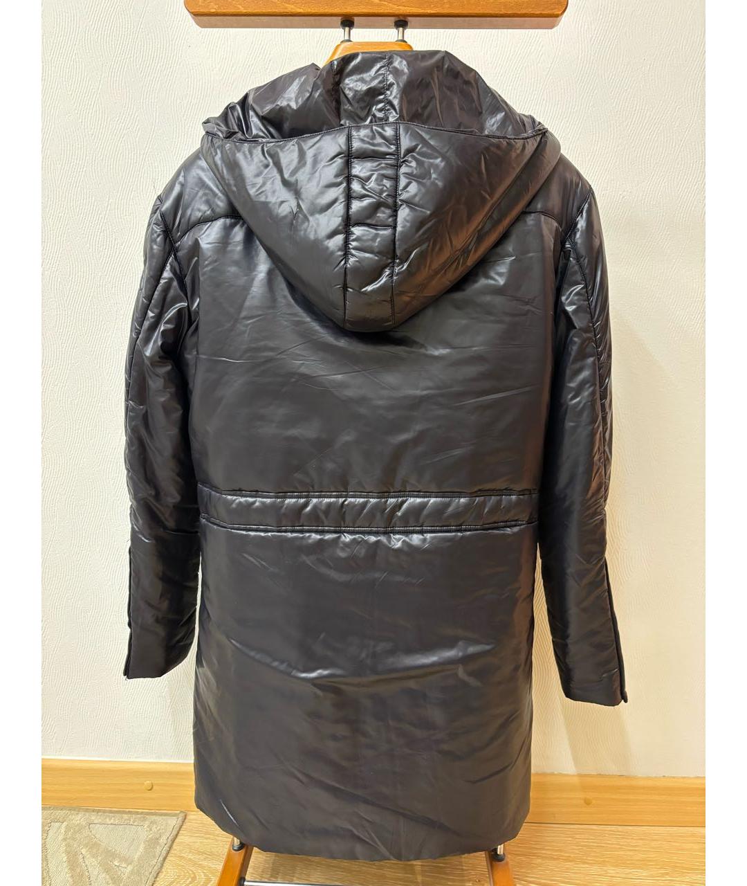 CHANEL PRE-OWNED Черная полиамидовая куртка, фото 2