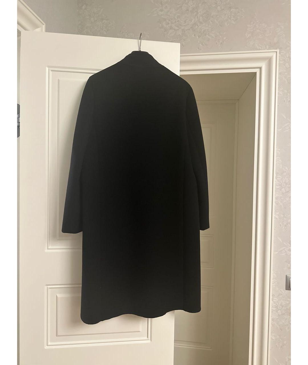 VALENTINO Черное шерстяное пальто, фото 2