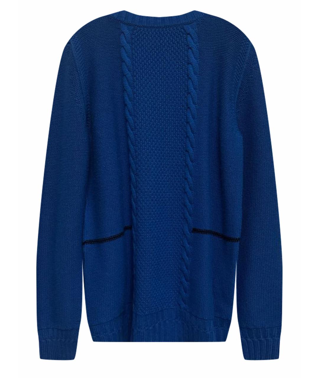 HERMES PRE-OWNED Синий кашемировый джемпер / свитер, фото 1
