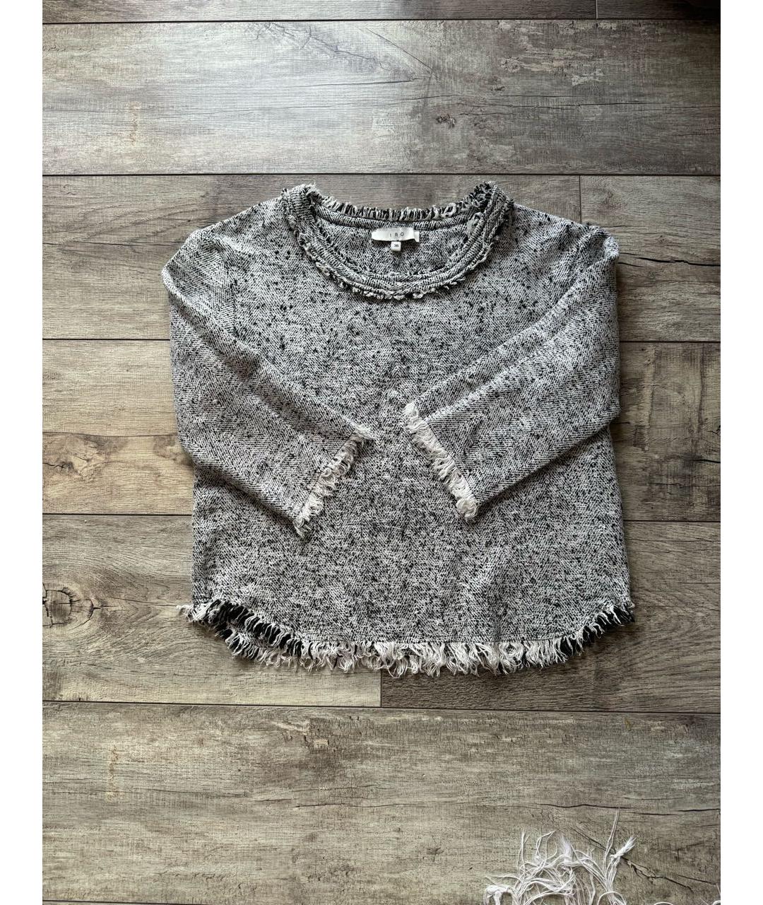 IRO Серый вискозный джемпер / свитер, фото 2