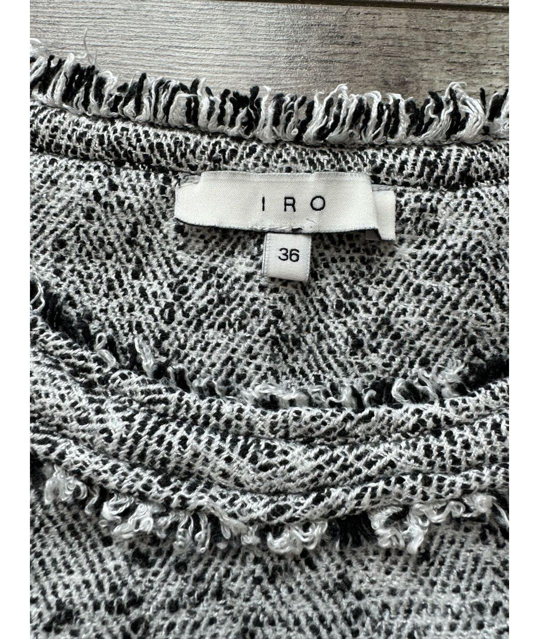 IRO Серый вискозный джемпер / свитер, фото 6