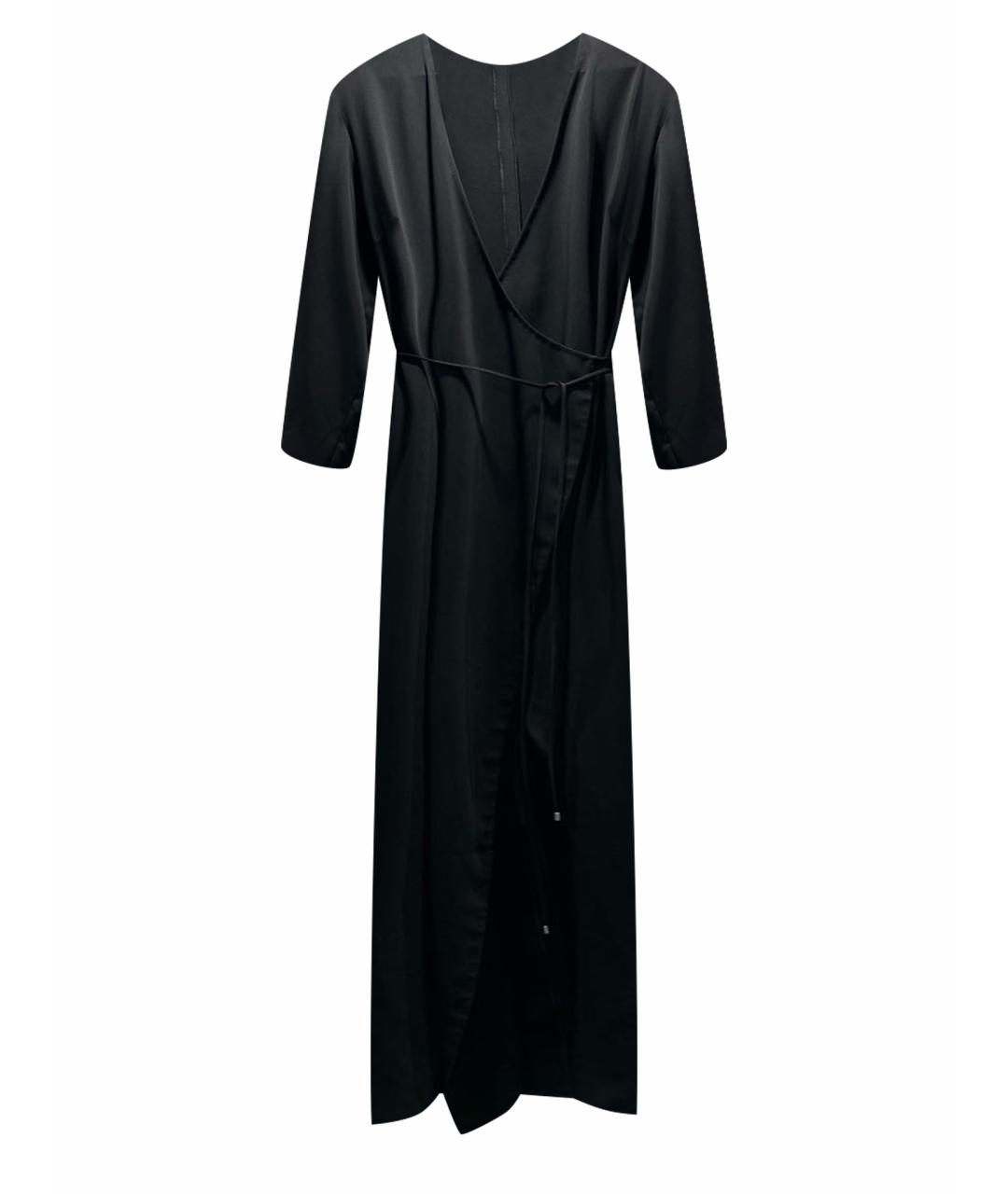 ALEXANDER TEREKHOV Черное полиэстеровое вечернее платье, фото 1