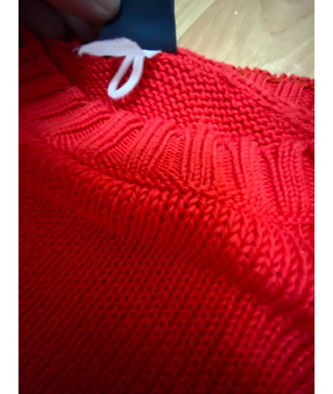 PAUL & SHARK Красный хлопковый джемпер / свитер, фото 3