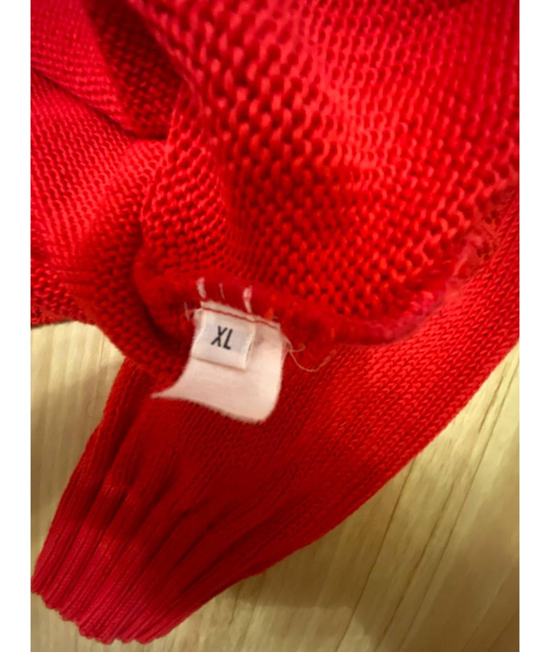 PAUL & SHARK Красный хлопковый джемпер / свитер, фото 4