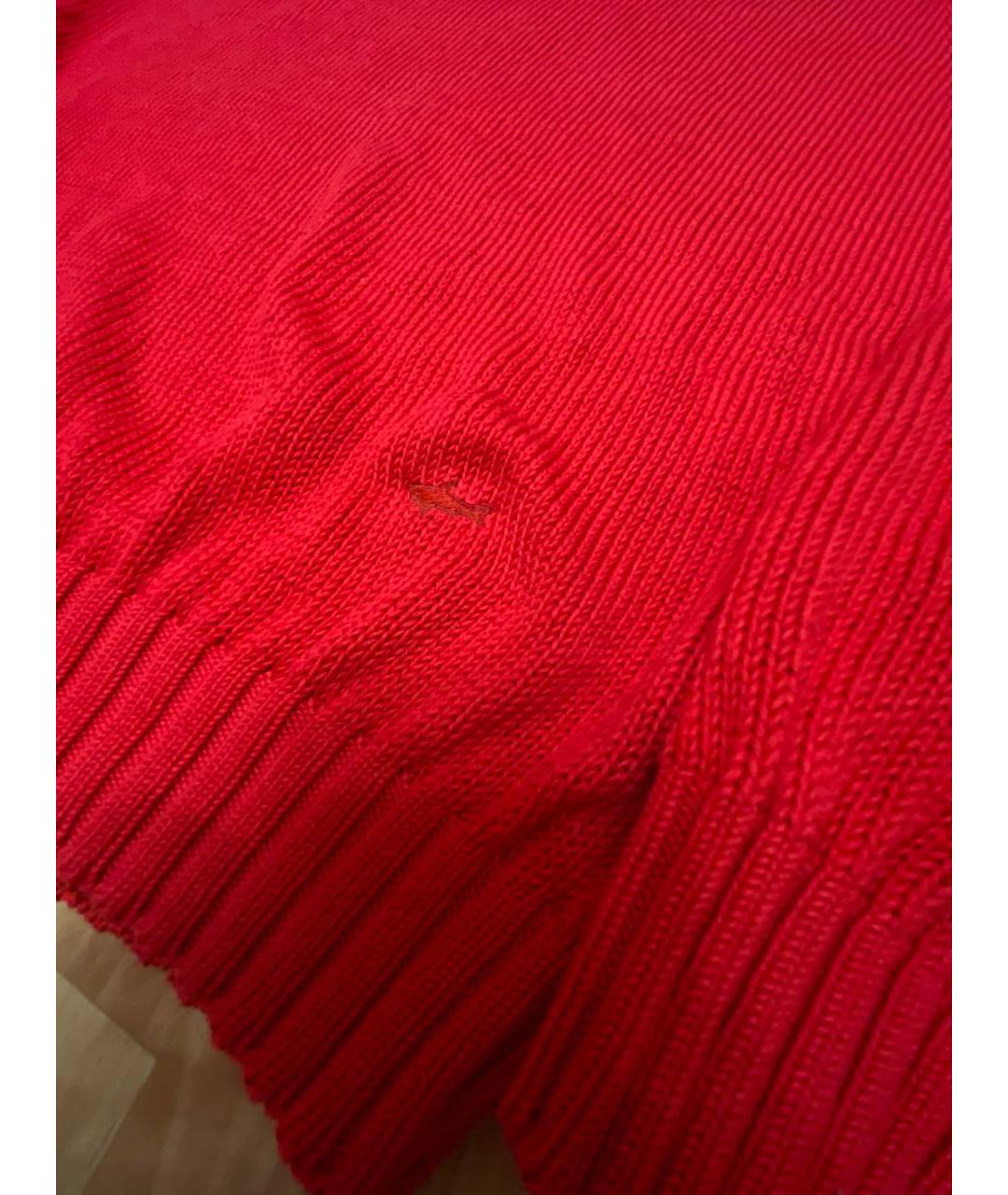 PAUL & SHARK Красный хлопковый джемпер / свитер, фото 5
