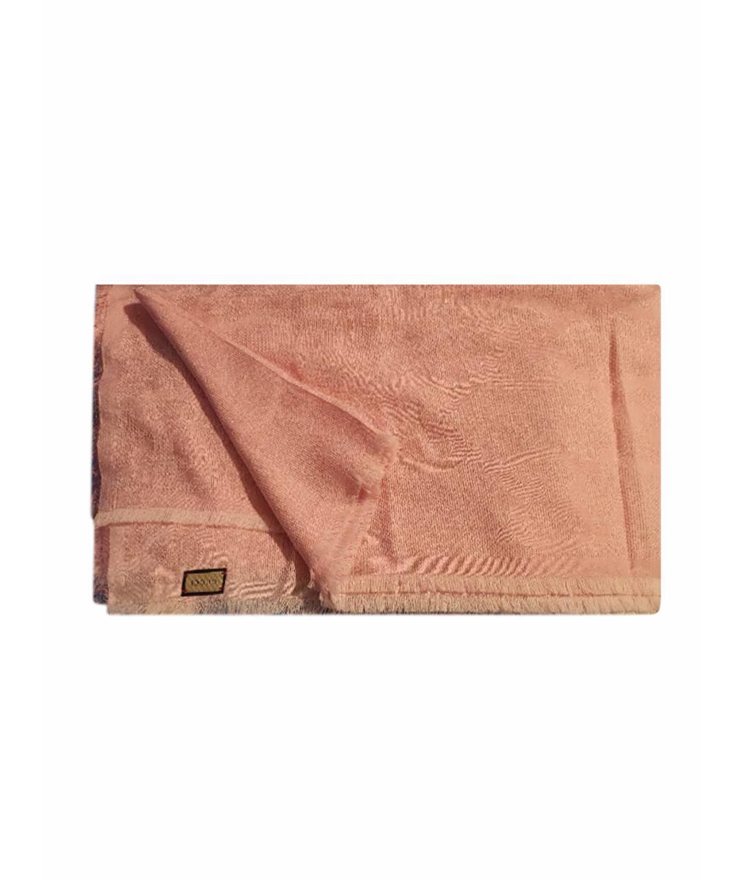 GUCCI Розовый шерстяной платок, фото 1