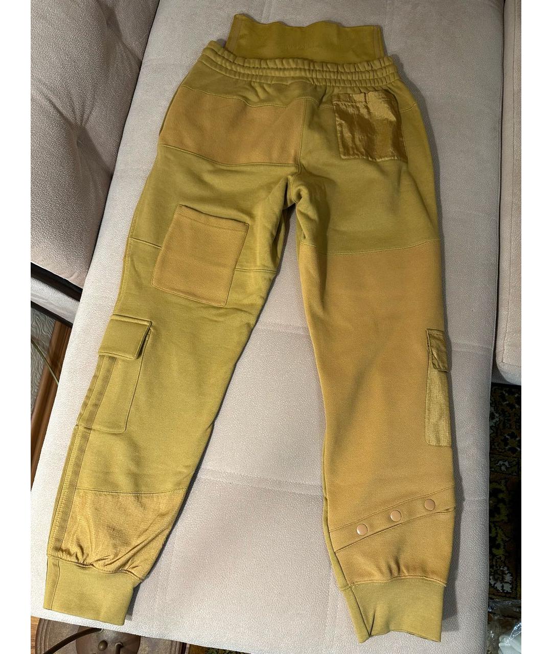 ADIDAS Горчичные спортивные брюки и шорты, фото 3