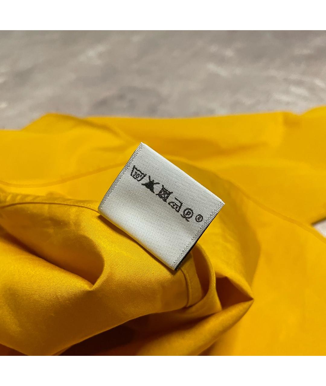 HERMES PRE-OWNED Желтая хлопковая кэжуал рубашка, фото 6