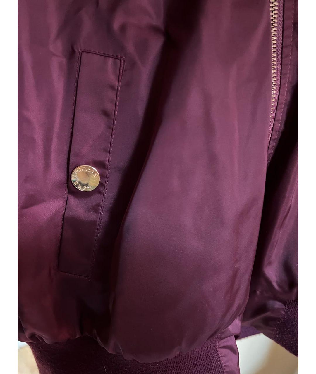 MICHAEL KORS Бордовая куртка, фото 4