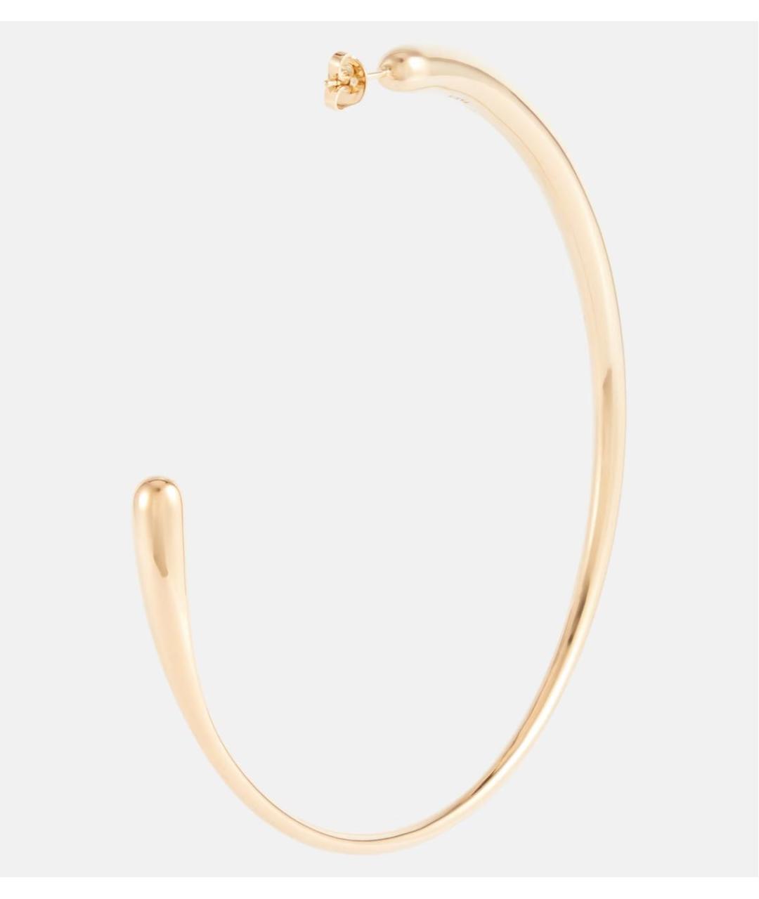 SAINT LAURENT Золотые серьги, фото 3