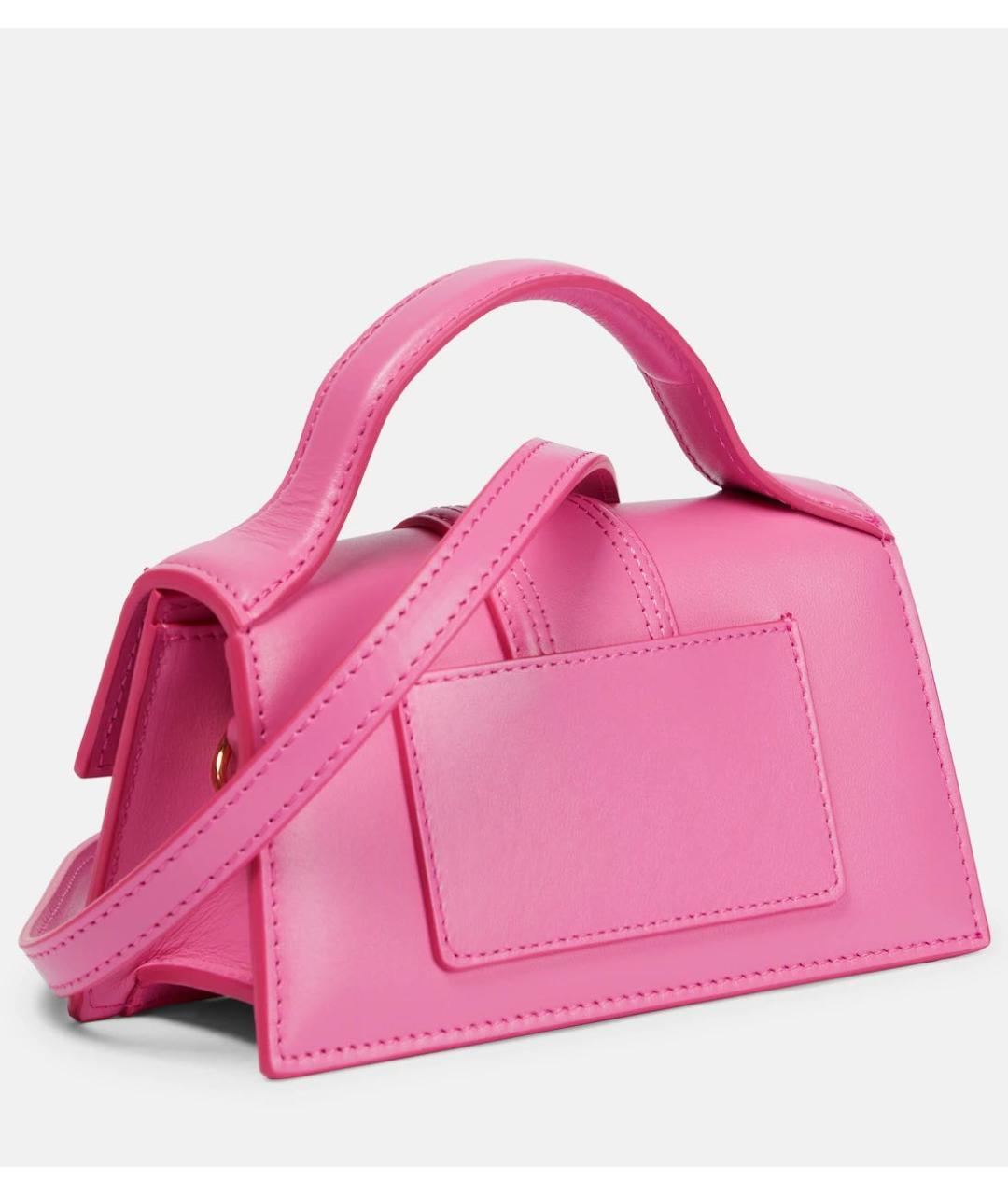 JACQUEMUS Розовая сумка на плечо, фото 4