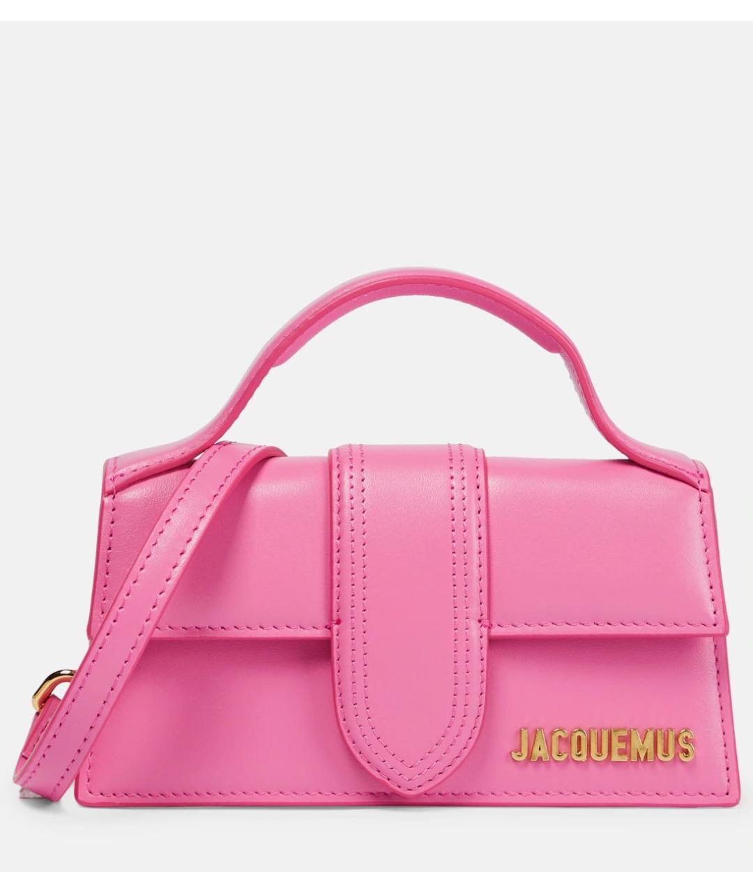 JACQUEMUS Розовая сумка на плечо, фото 8