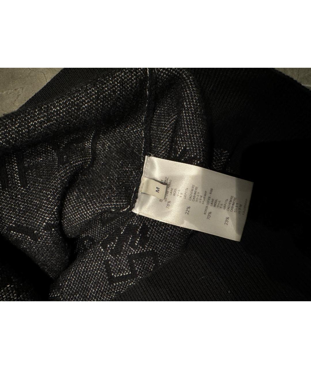 GIVENCHY Черный шерстяной джемпер / свитер, фото 4