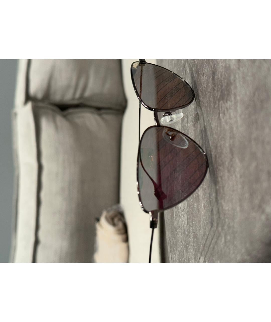BALENCIAGA Розовые металлические солнцезащитные очки, фото 2