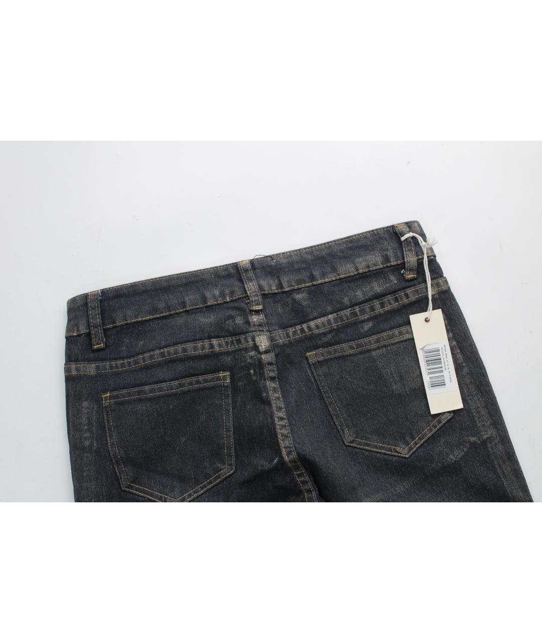 DIESEL Серые хлопко-эластановые джинсы слим, фото 6