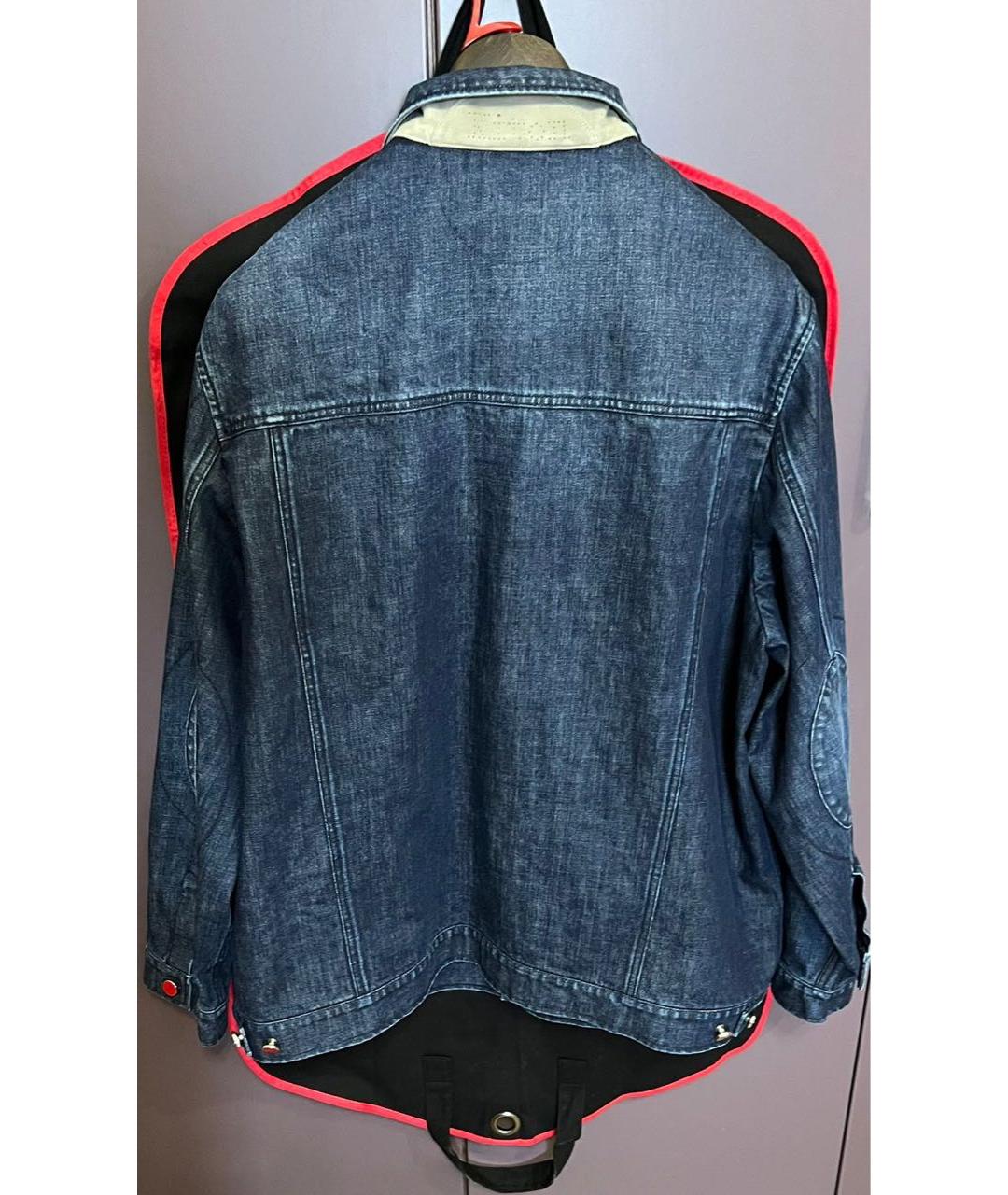 KITON Синяя хлопковая куртка, фото 2