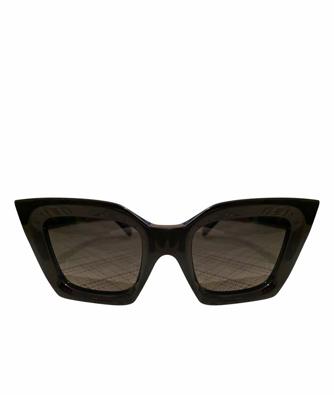 CELINE Черные пластиковые солнцезащитные очки, фото 1