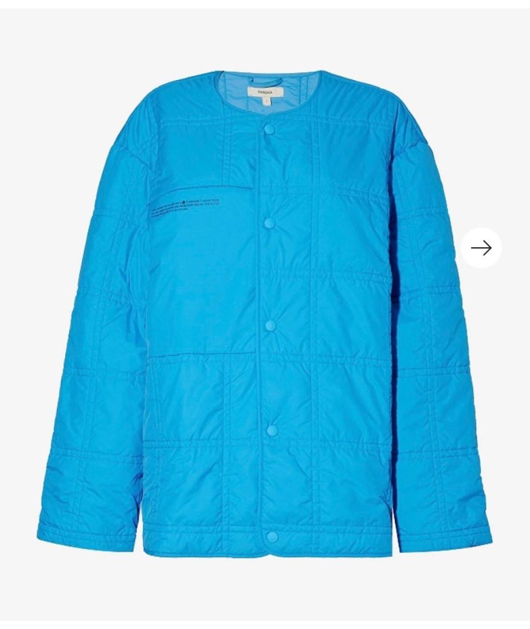 THE PANGAIA Синяя полиэстеровая куртка, фото 9