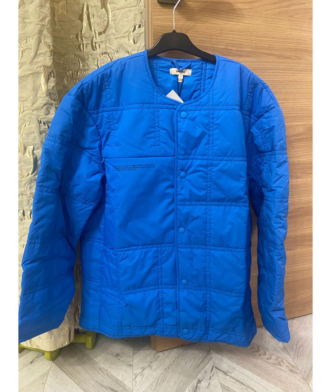 THE PANGAIA Синяя полиэстеровая куртка, фото 4