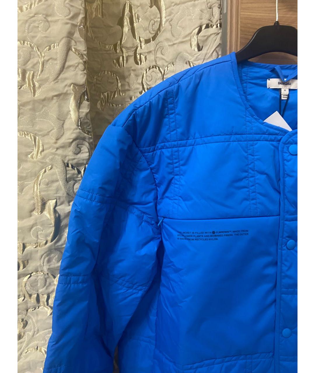 THE PANGAIA Синяя полиэстеровая куртка, фото 6