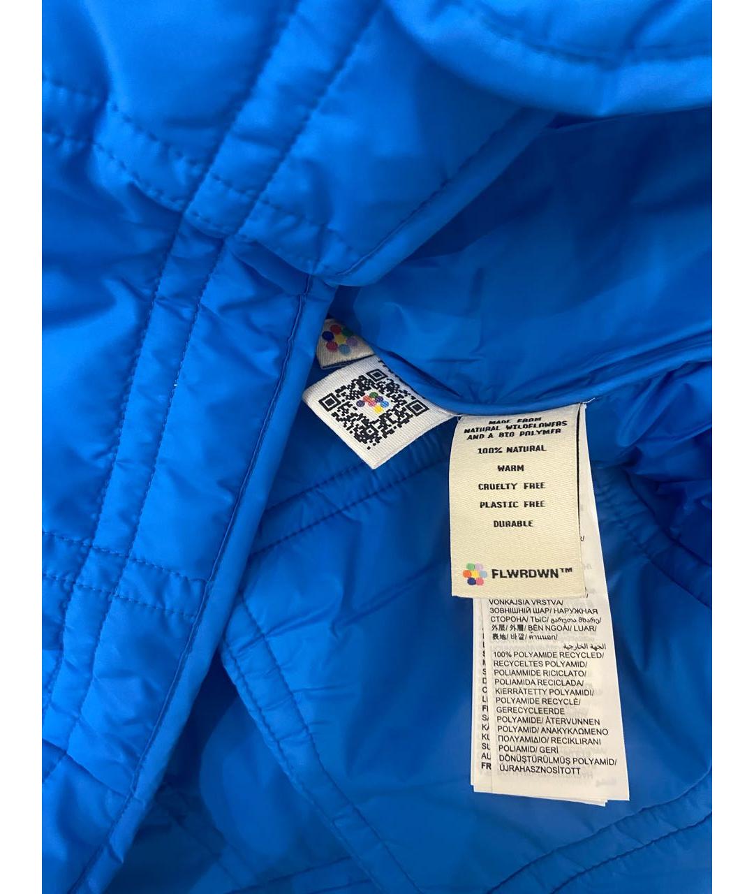 THE PANGAIA Синяя полиэстеровая куртка, фото 8