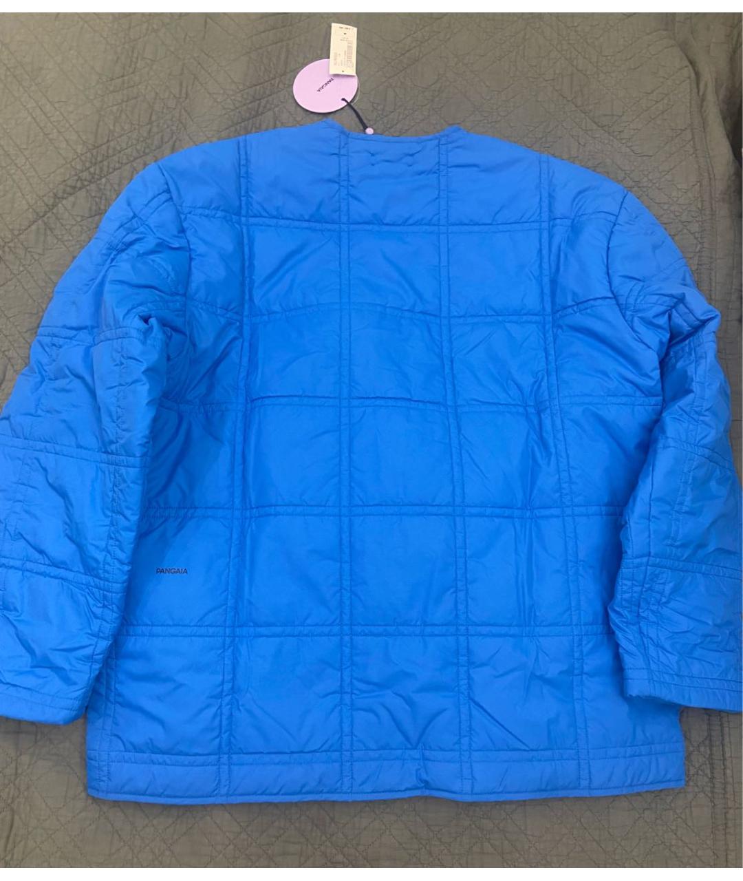 THE PANGAIA Синяя полиэстеровая куртка, фото 5