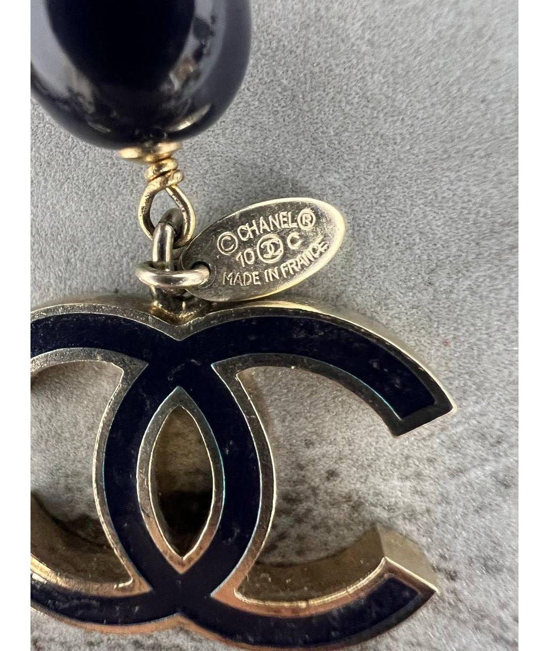 CHANEL PRE-OWNED Бежевое колье, фото 5