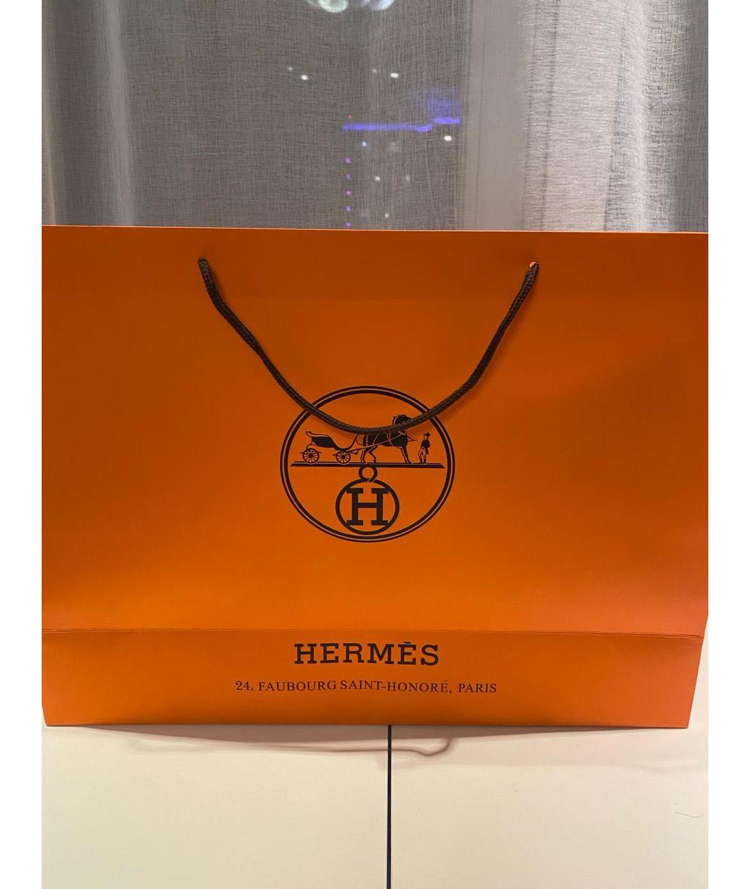 HERMES PRE-OWNED Черный кожаный портфель, фото 5