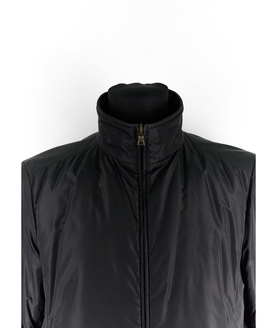PRADA Черная полиамидовая куртка, фото 4