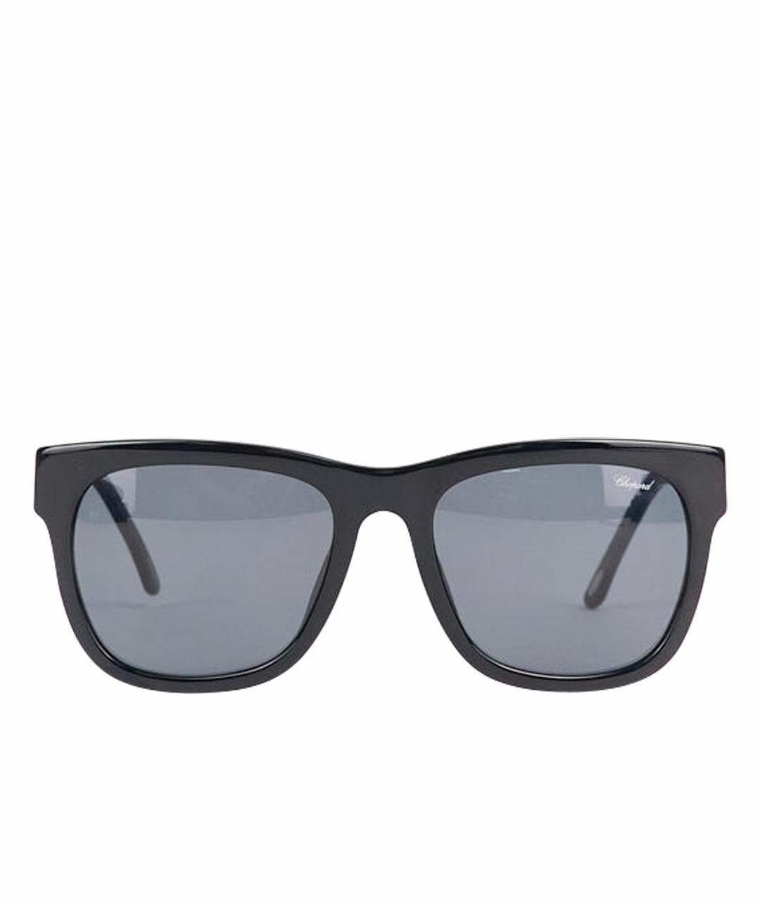 CHOPARD Черные пластиковые солнцезащитные очки, фото 1