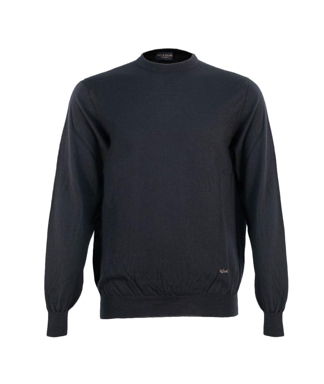 PAUL & SHARK Темно-синий кашемировый джемпер / свитер, фото 1