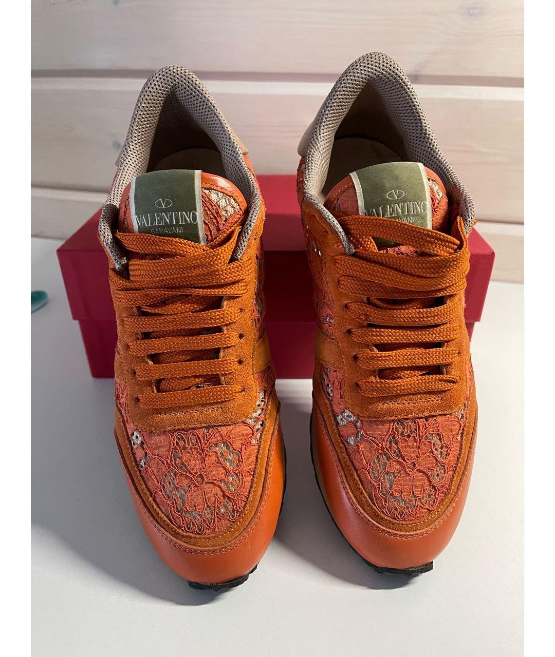 VALENTINO Оранжевое кроссовки, фото 2