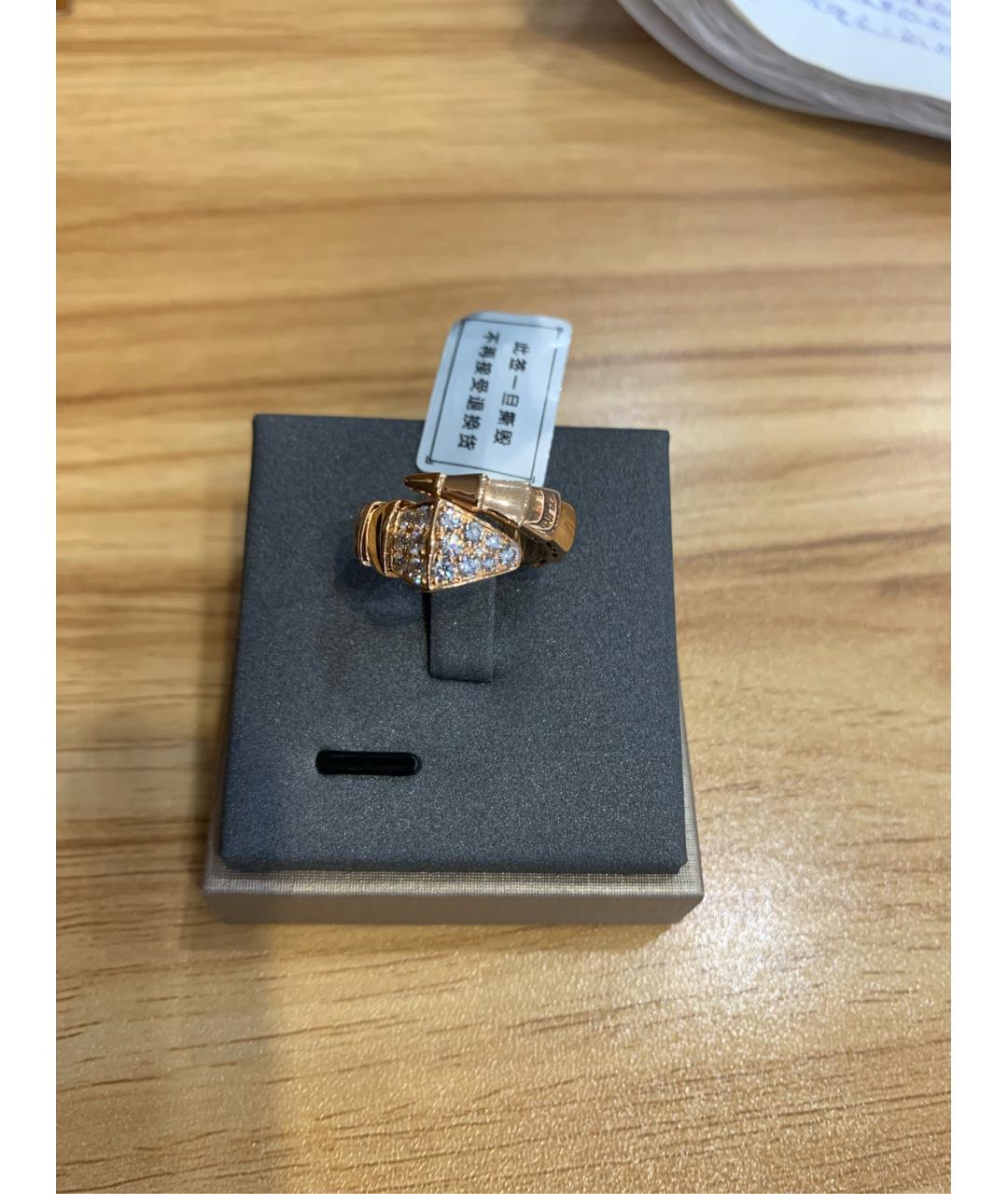 BVLGARI Золотое кольцо из розового золота, фото 2