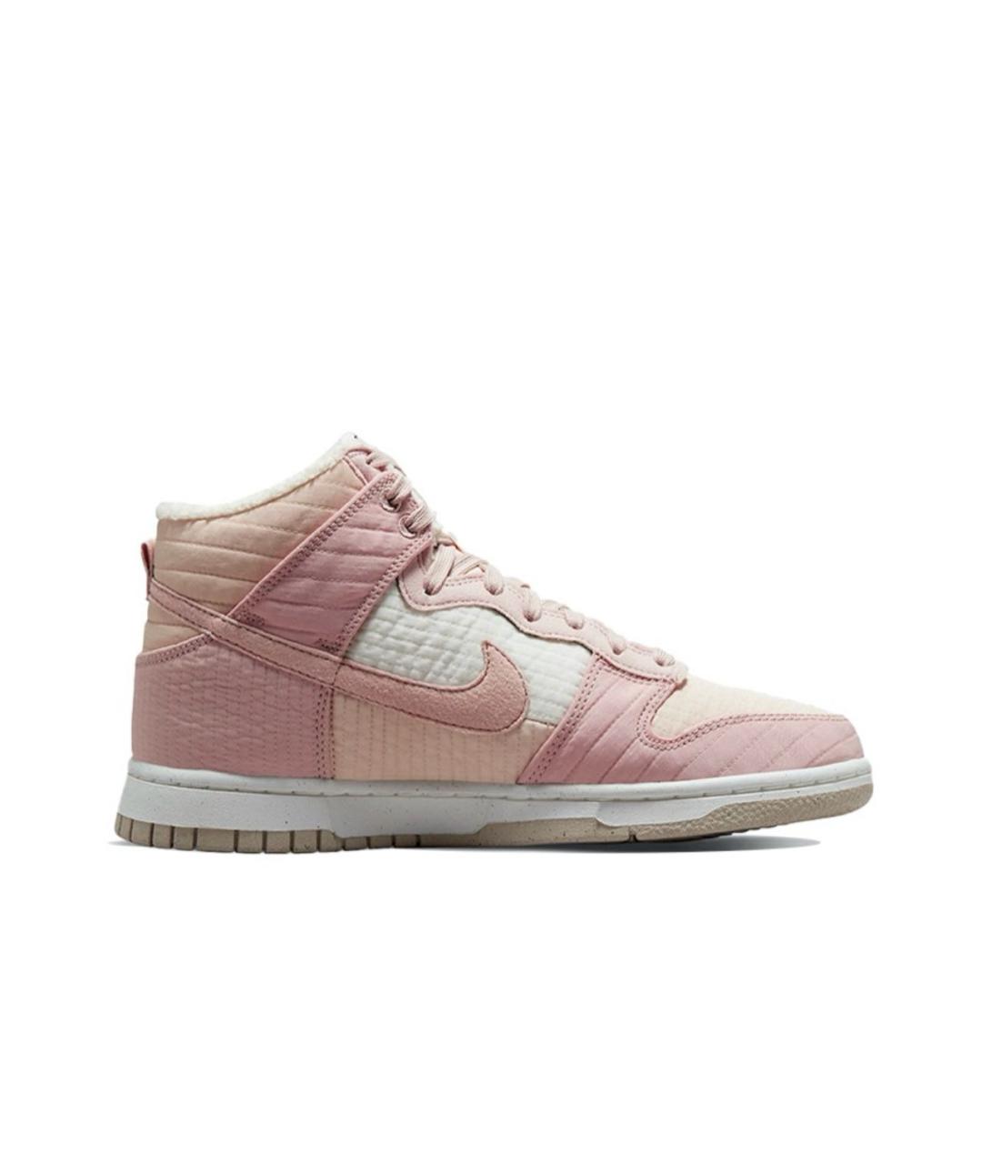 NIKE Розовые текстильные кроссовки, фото 1