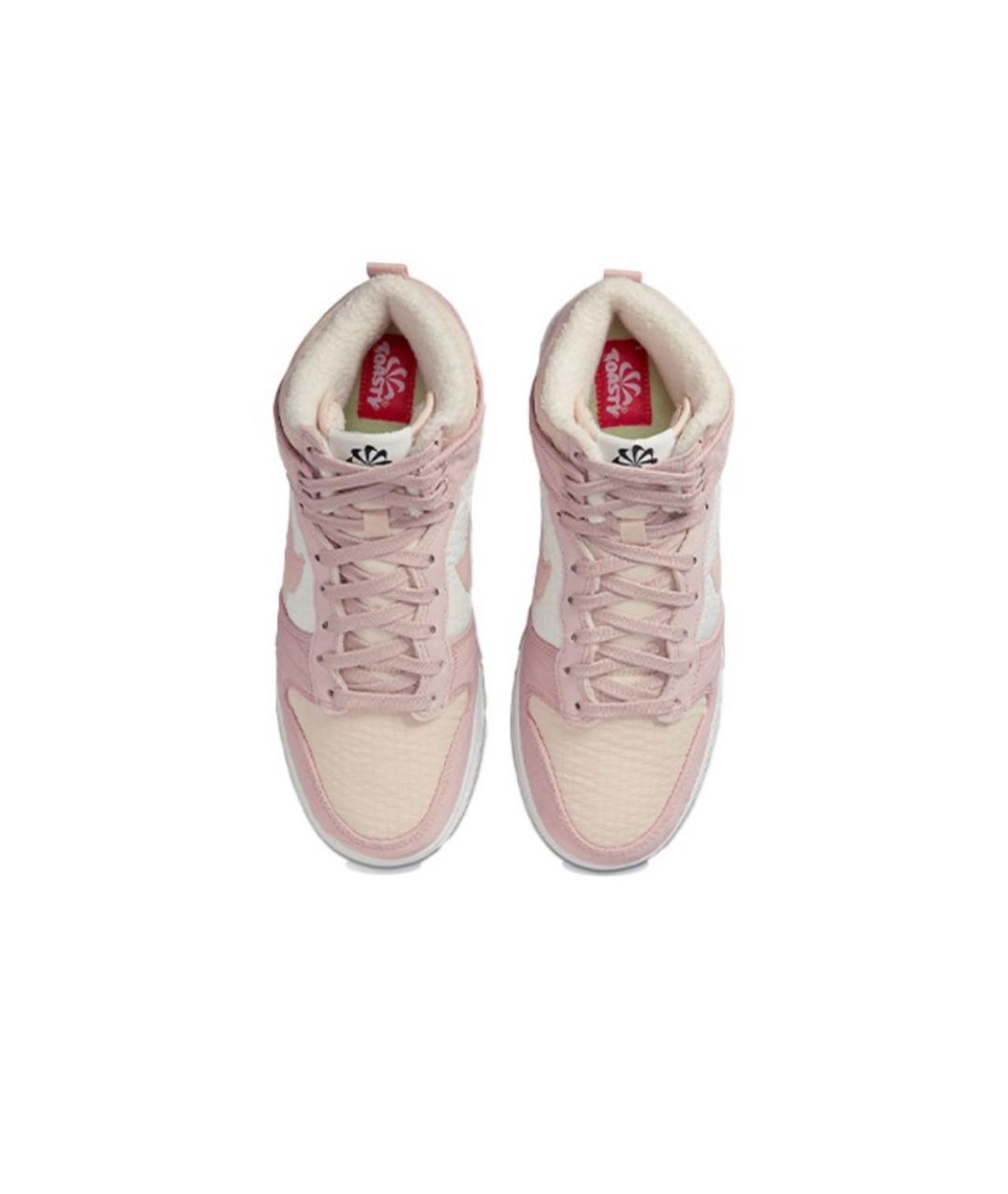 NIKE Розовые текстильные кроссовки, фото 3