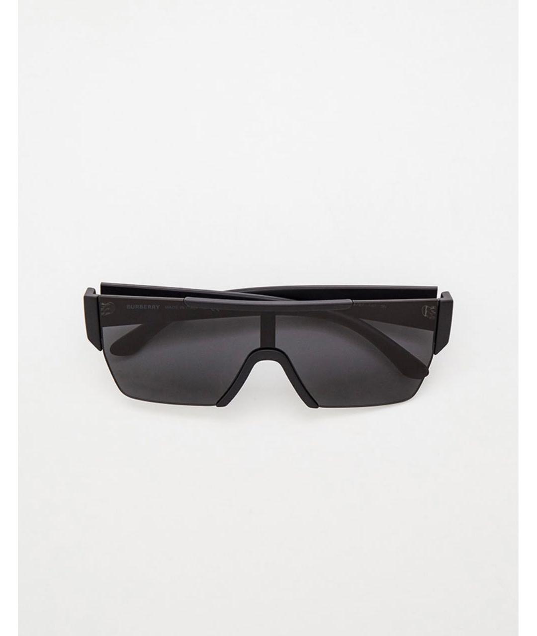 BURBERRY Черные солнцезащитные очки, фото 7