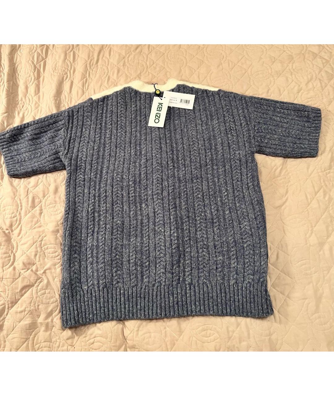 KENZO Серый полиамидовый джемпер / свитер, фото 3