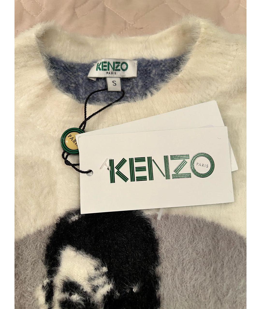 KENZO Серый полиамидовый джемпер / свитер, фото 4