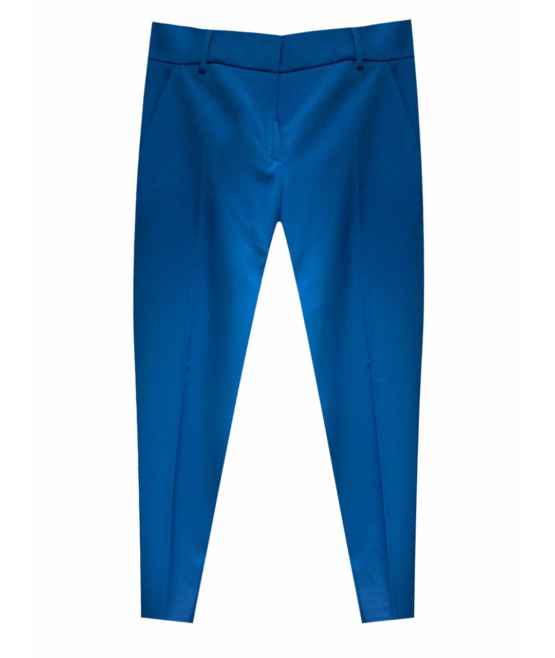 PINKO Синие прямые брюки, фото 1