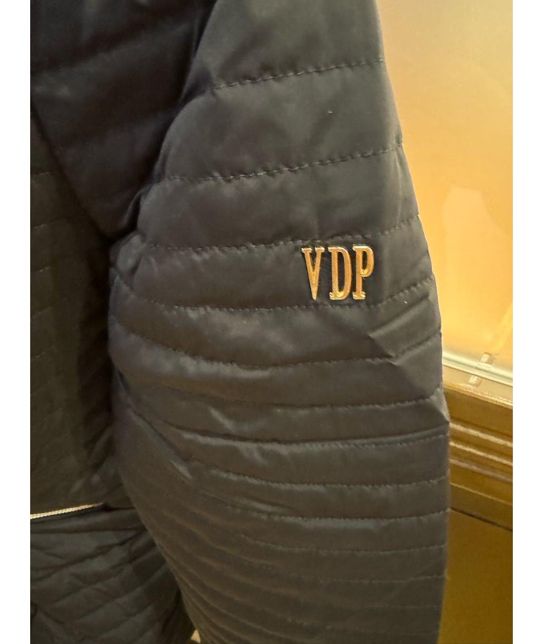 VDP Черная полиэстеровая куртка, фото 3