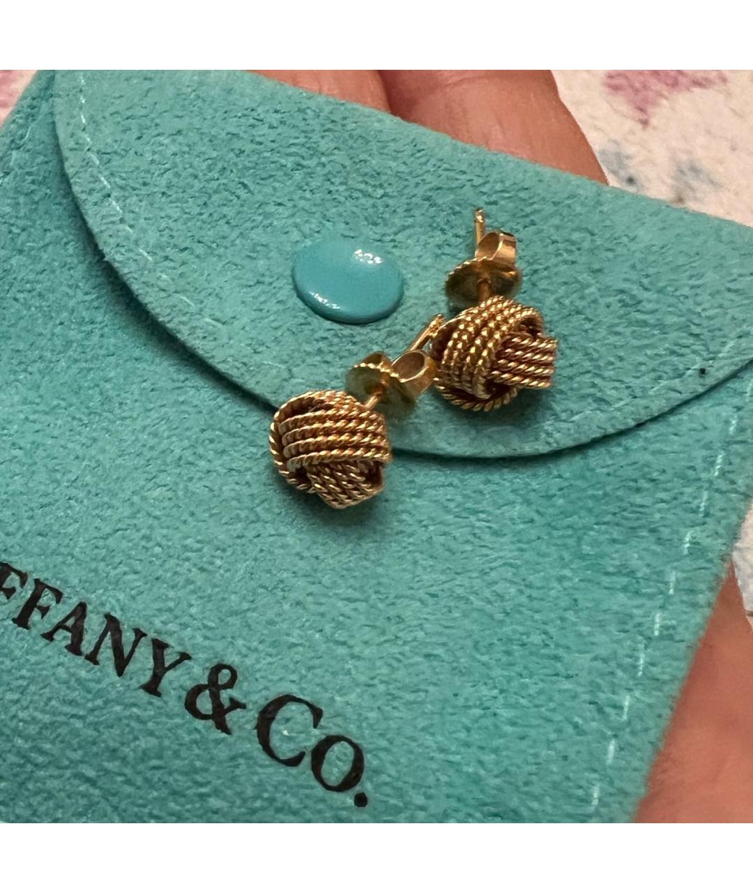 TIFFANY&CO Золотые серьги из розового золота, фото 3