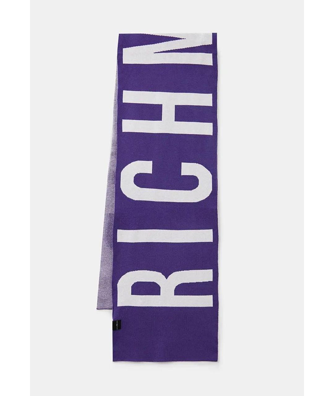 JOHN RICHMOND Фиолетовый шарф, фото 6