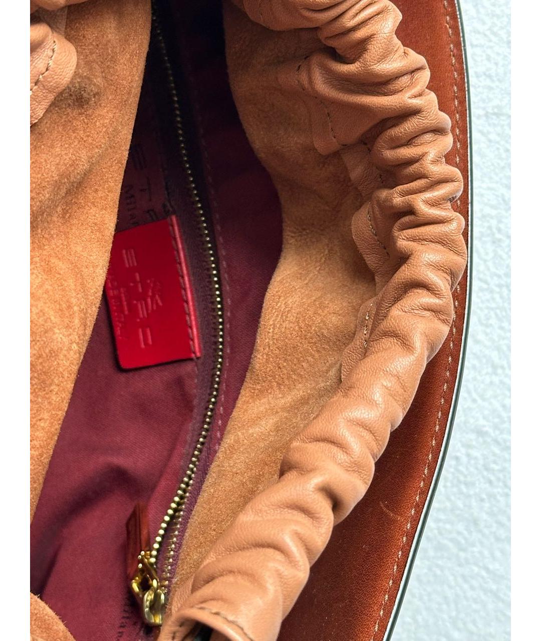 ETRO Мульти кожаная сумка с короткими ручками, фото 5