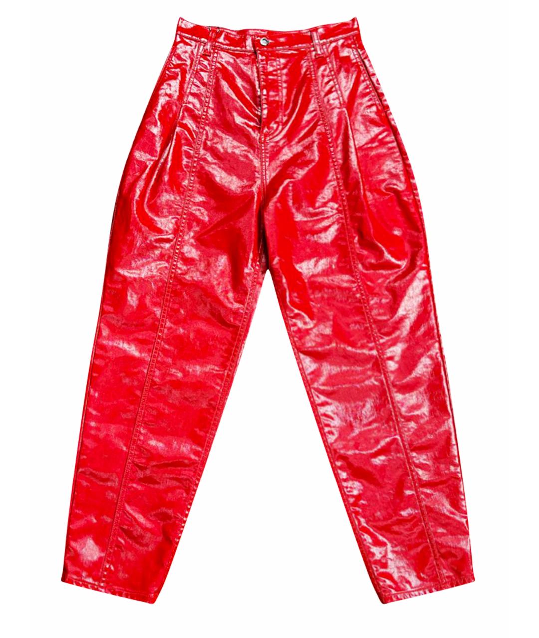 EMPORIO ARMANI Красные брюки широкие, фото 1