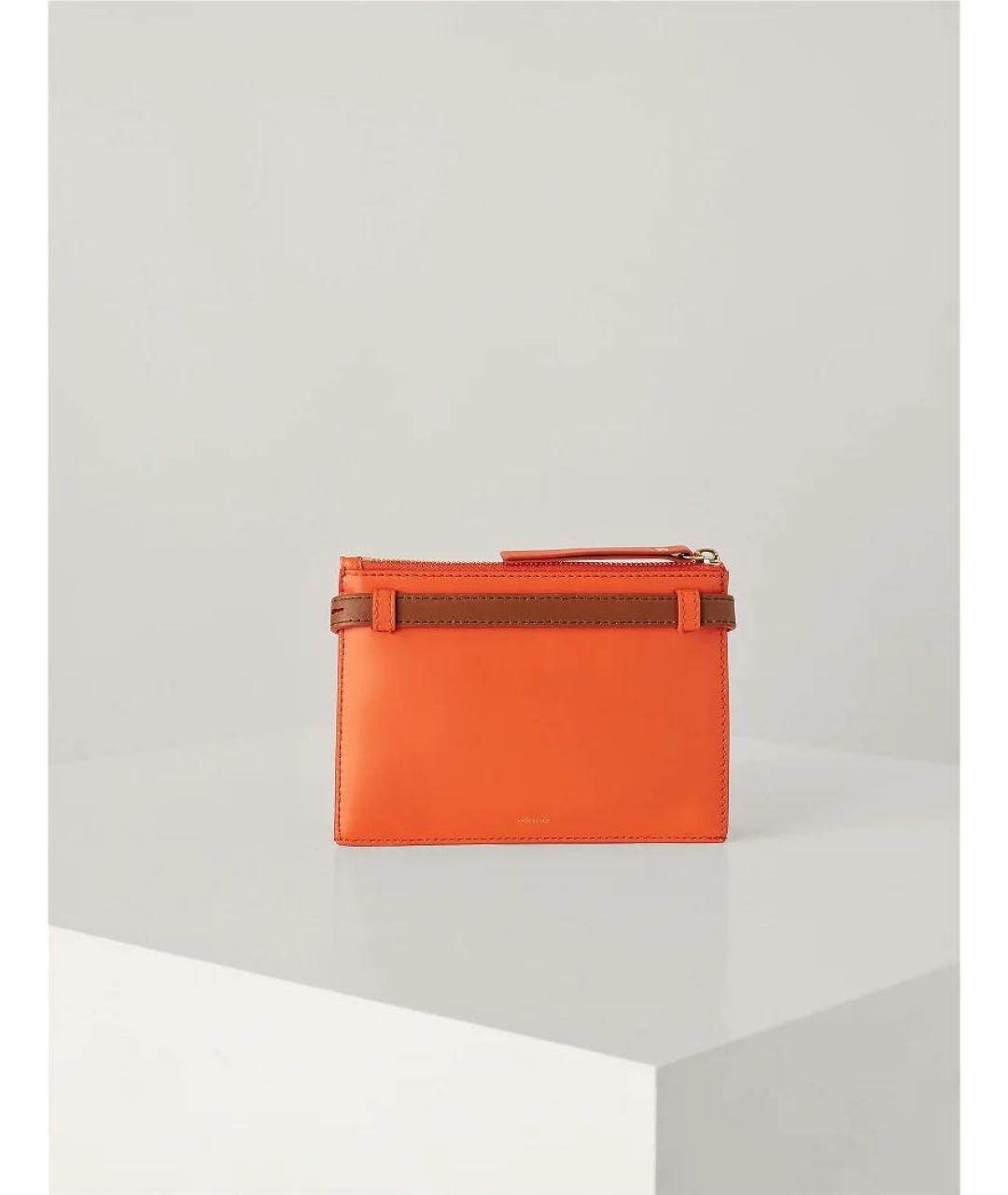 JOSEPH Оранжевая кожаная поясная сумка, фото 4