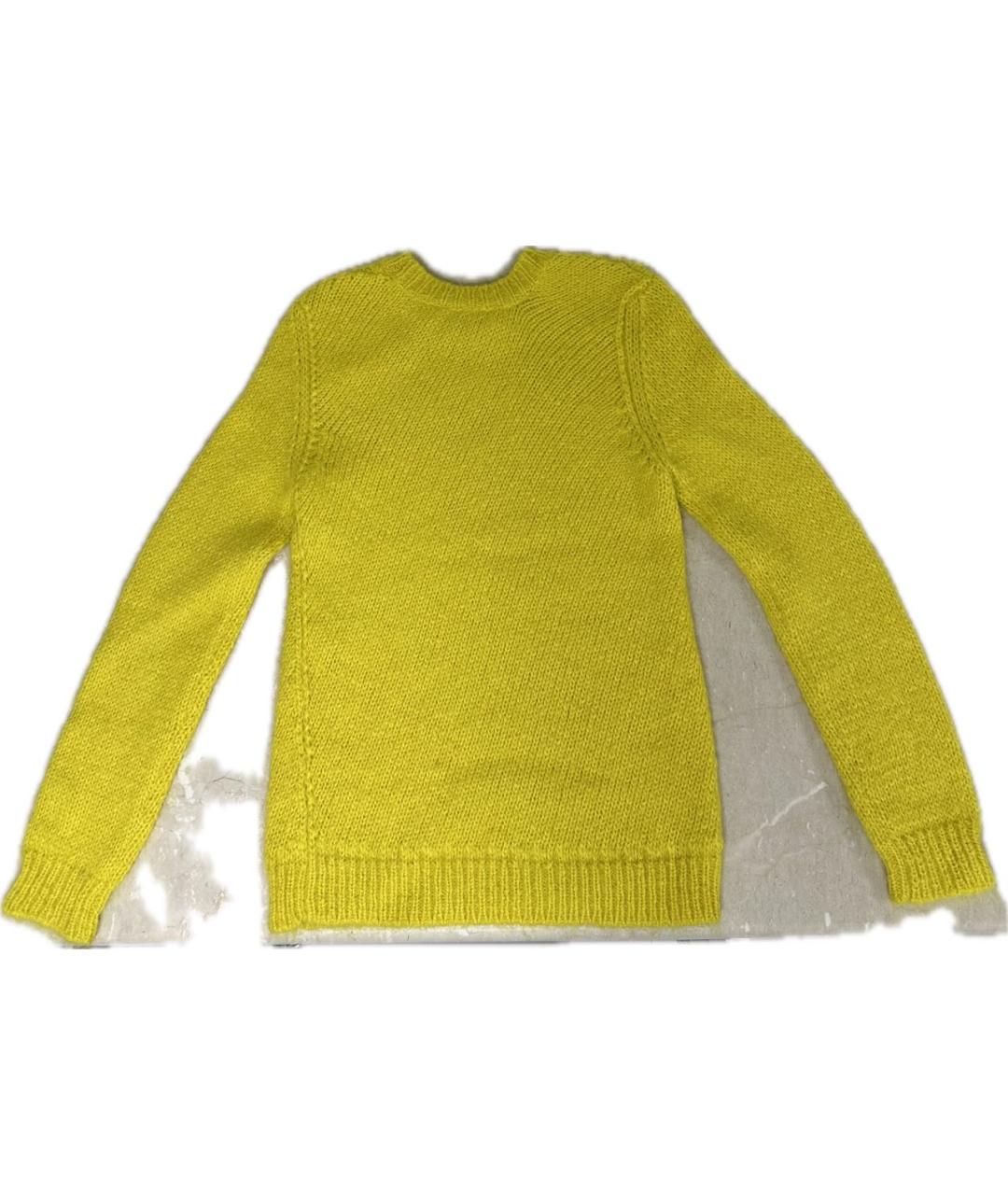 CELINE PRE-OWNED Желтый джемпер / свитер, фото 3