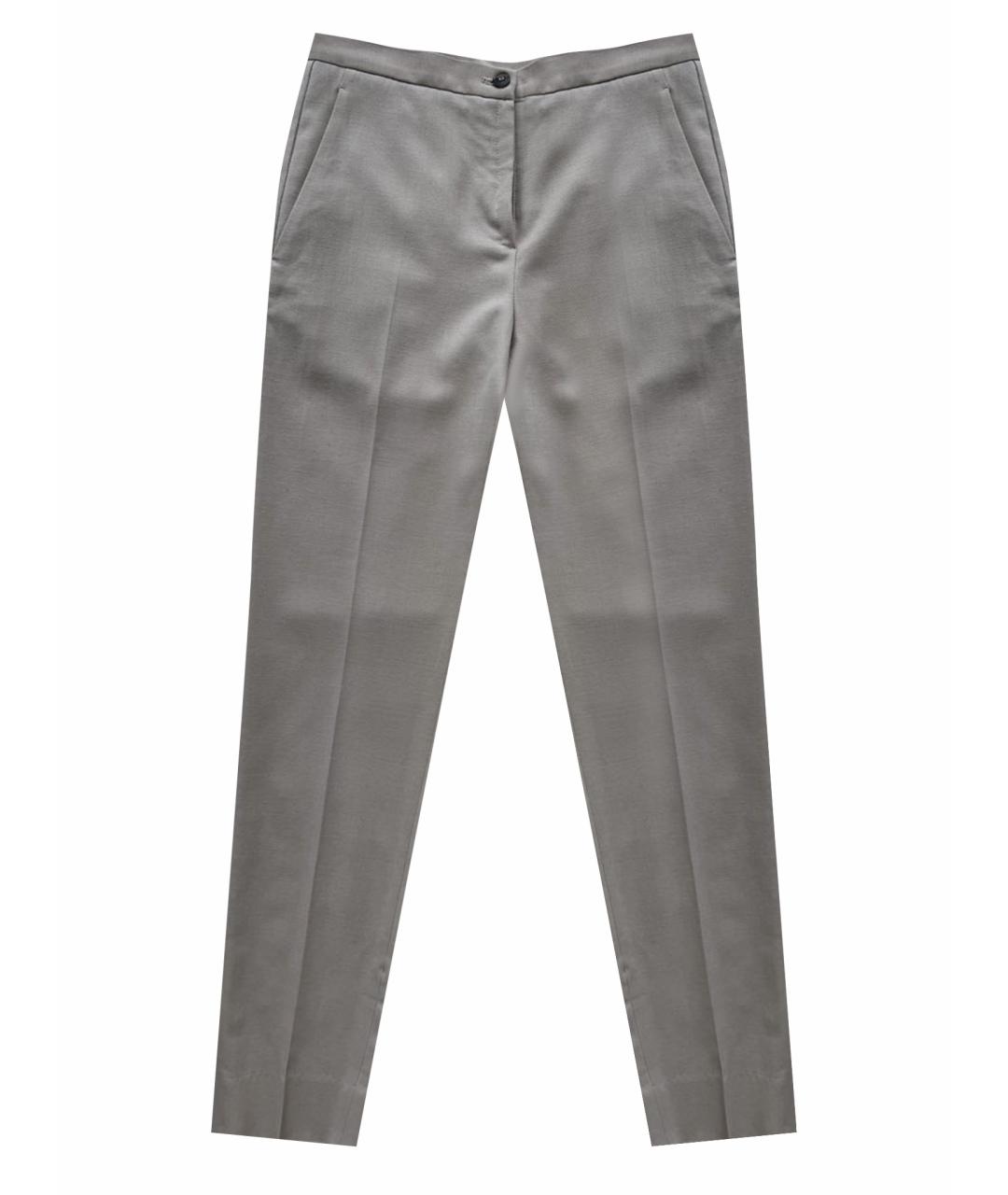 MAISON MARGIELA Бежевые шерстяные брюки узкие, фото 1