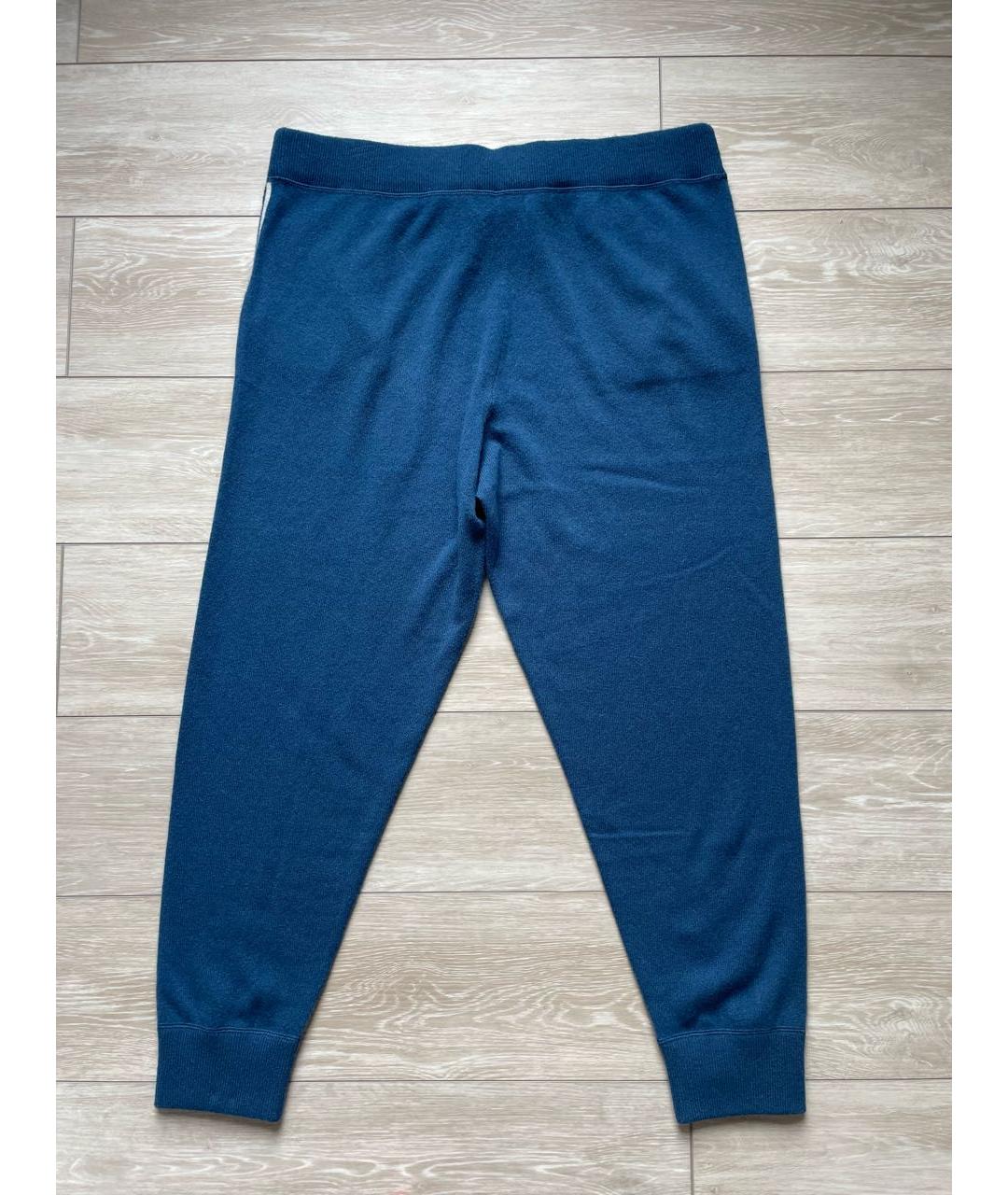 POLO RALPH LAUREN Синие кашемировые спортивные брюки и шорты, фото 8
